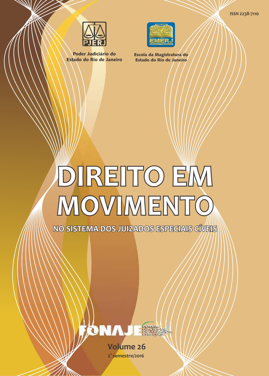 					View Vol. 26 (2016): Revista Direito em Movimento (Numeração antiga)
				