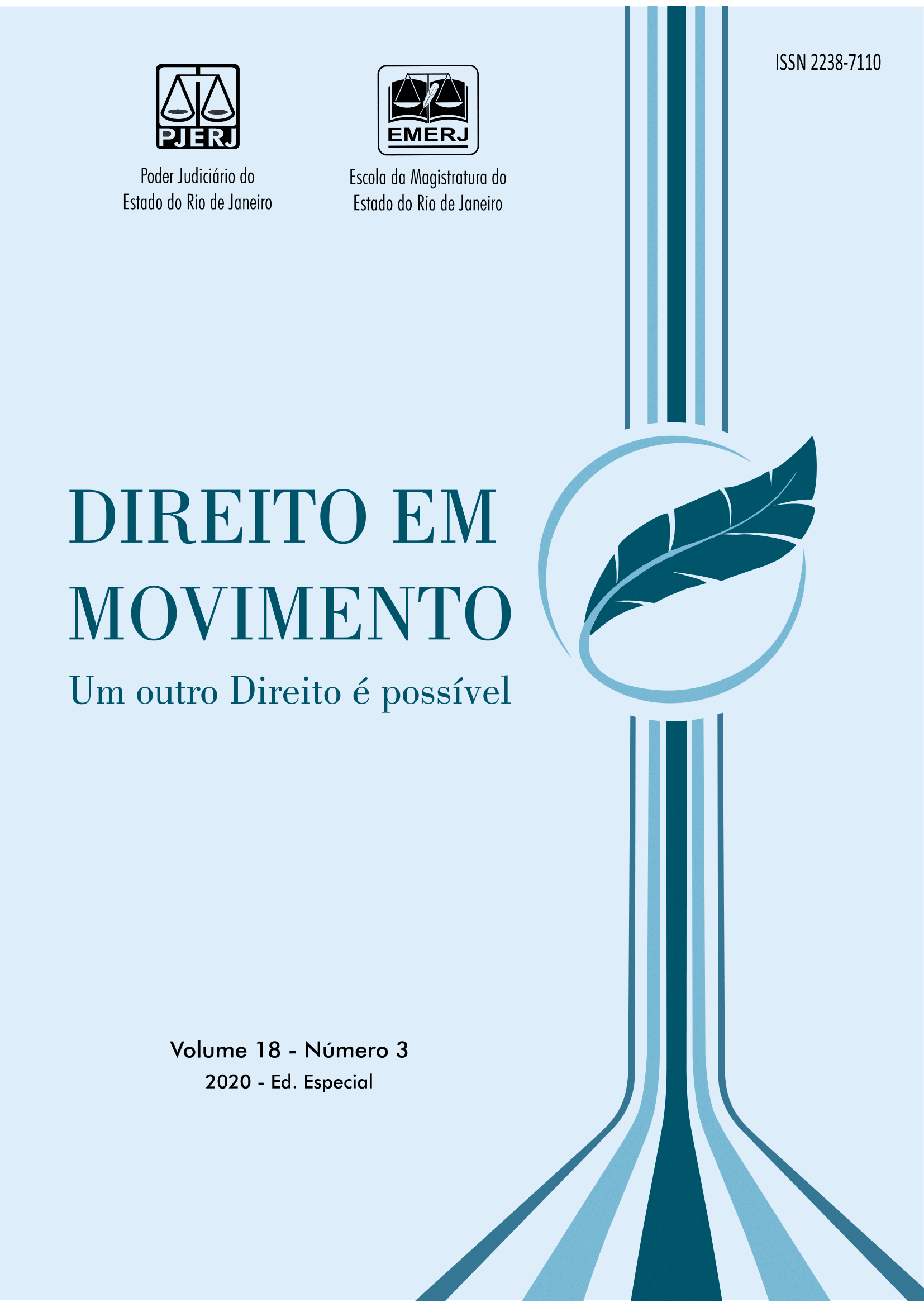 					Ver Vol. 18 Núm. 3 (2020): Revista Direito em Movimento - Edição Especial
				